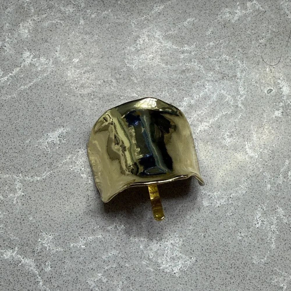 Gold Hair Cuff Accessory